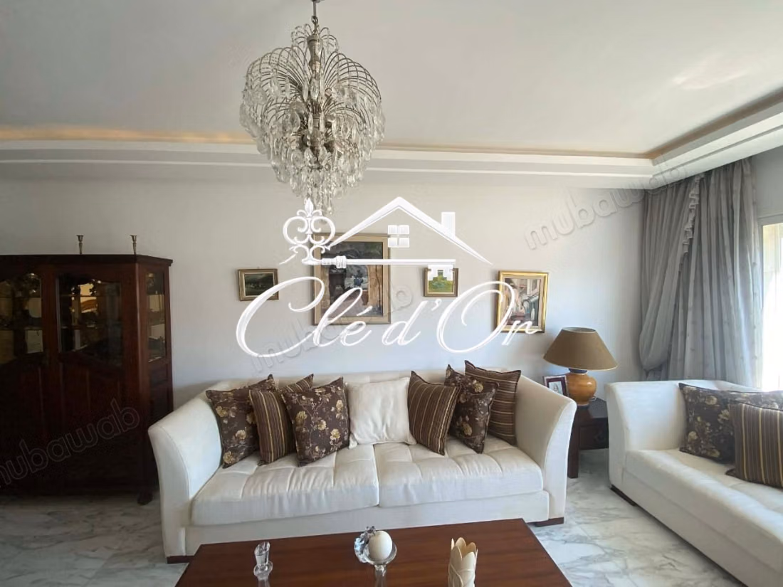 Appartement S3 meublé à louer à Ain Zaghouan Nord