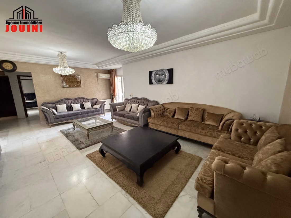 Appartement Richement Meublé A Montplaisir Tunis