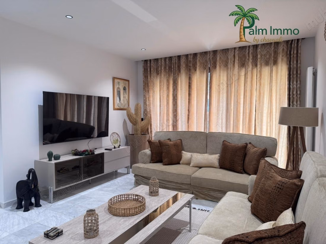 À LOUER – Appartement S2 Meublé à Jardin de Carthage
