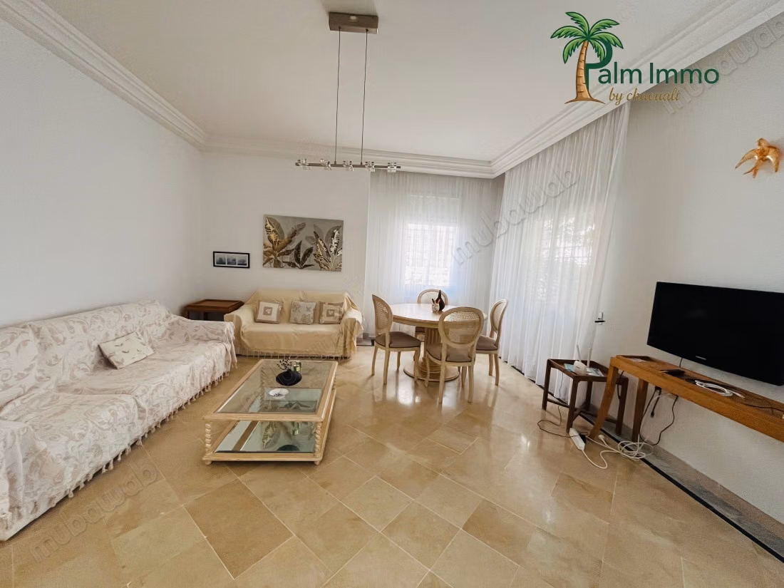 À LOUER – Appartement S2 Meublé à La Marsa Plage