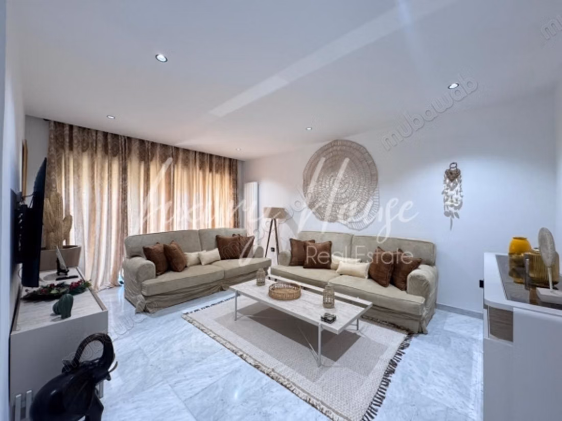 Appartement S2 Neuf meublé aux Jardins de Carthage