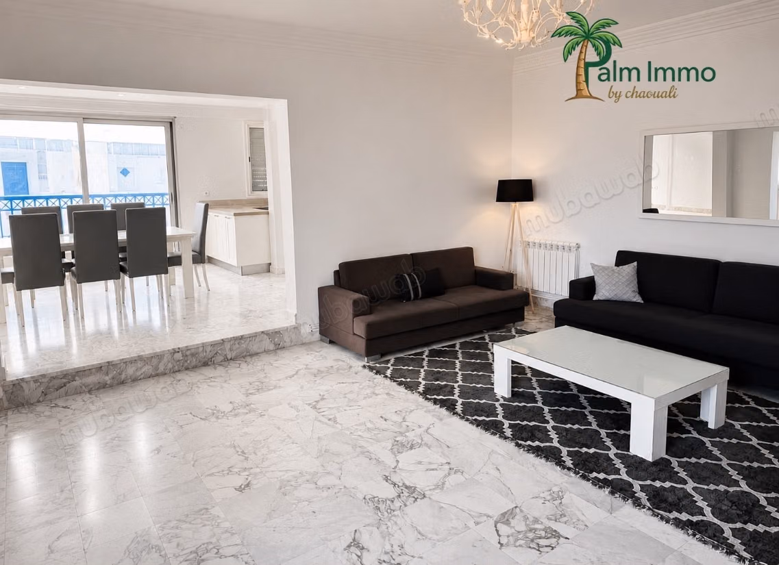 À louer – duplex s3 à gammarth supérieur