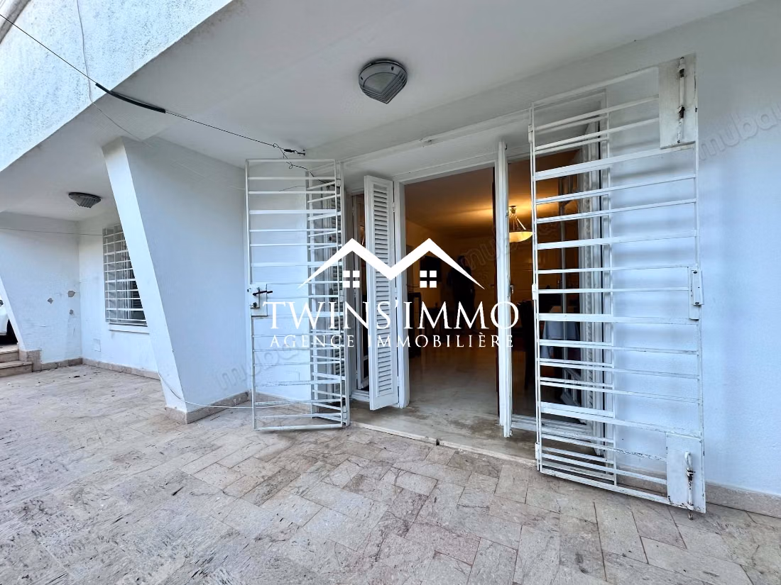Rez de chaussée de Villa S2 meublé à Carthage