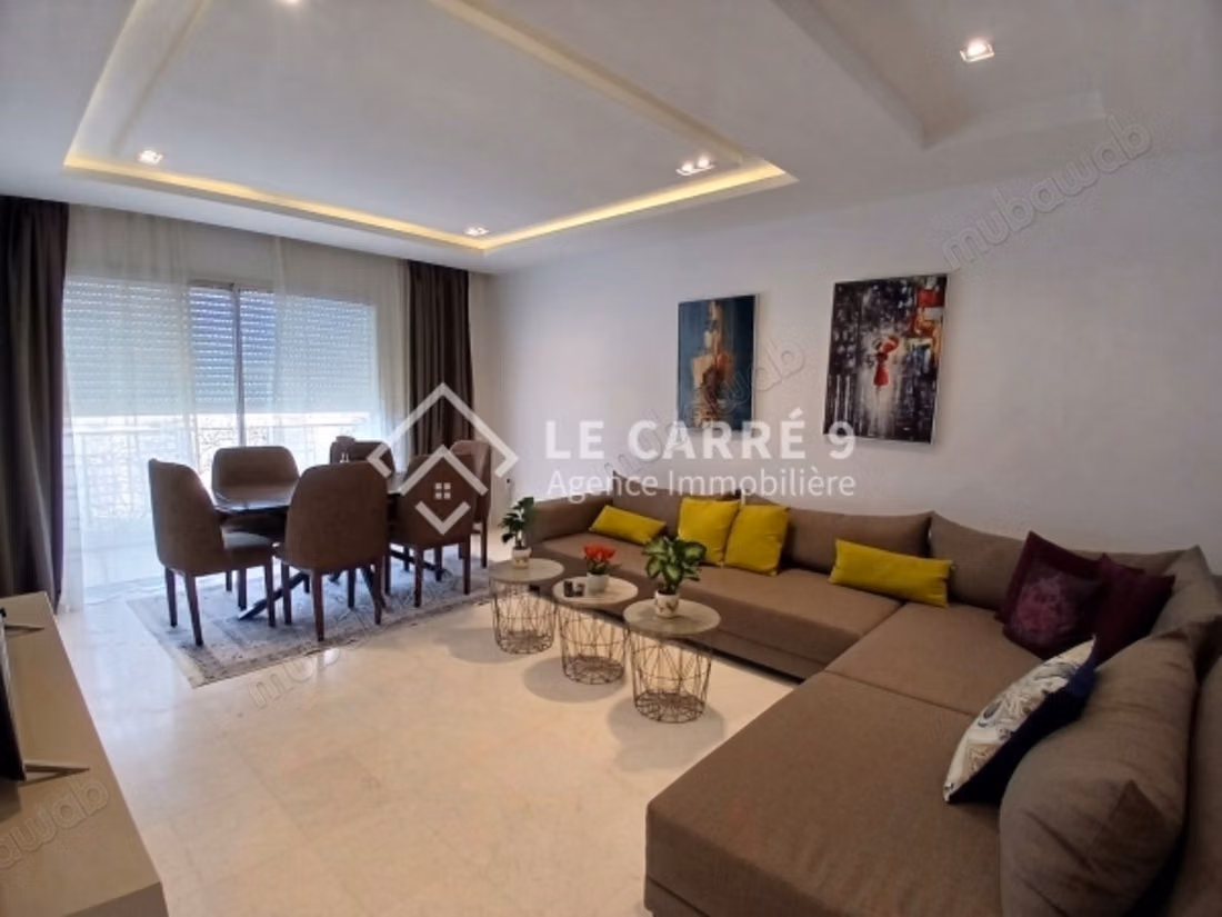 À louer appartement S2 richement meublé à Ain Zagh