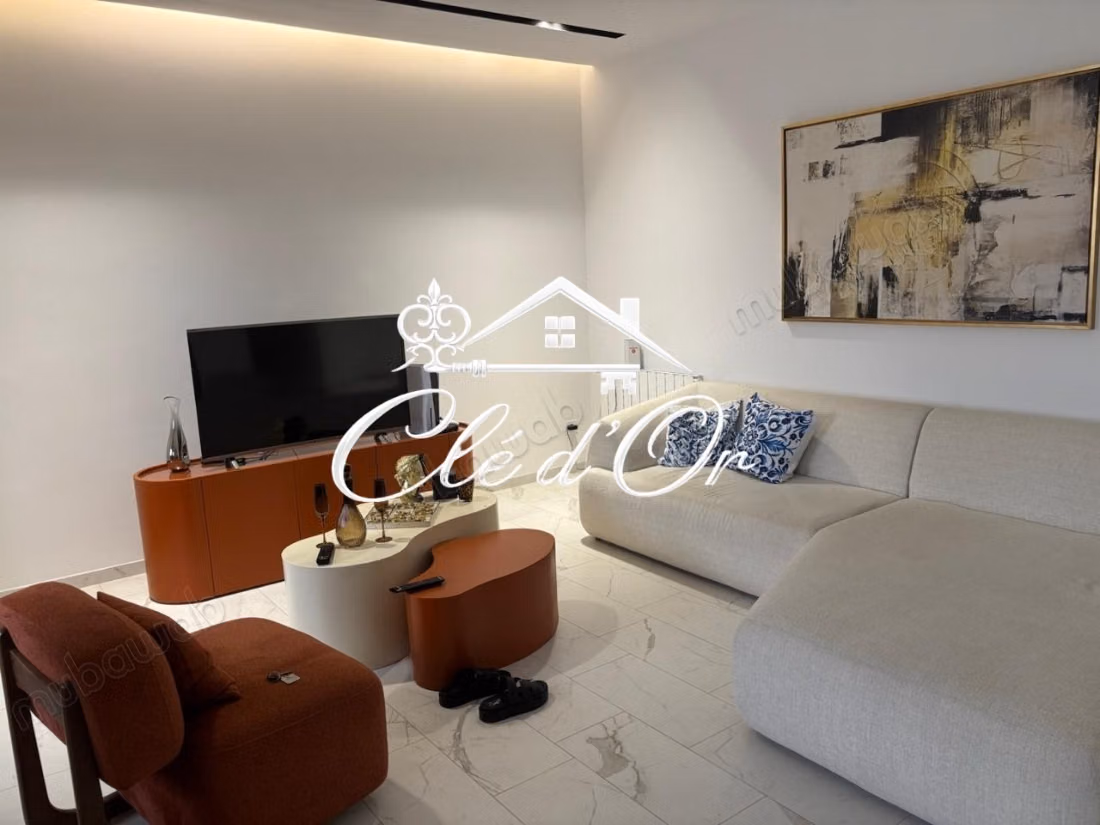 Appartement s2 meublé aux jardins de carthage